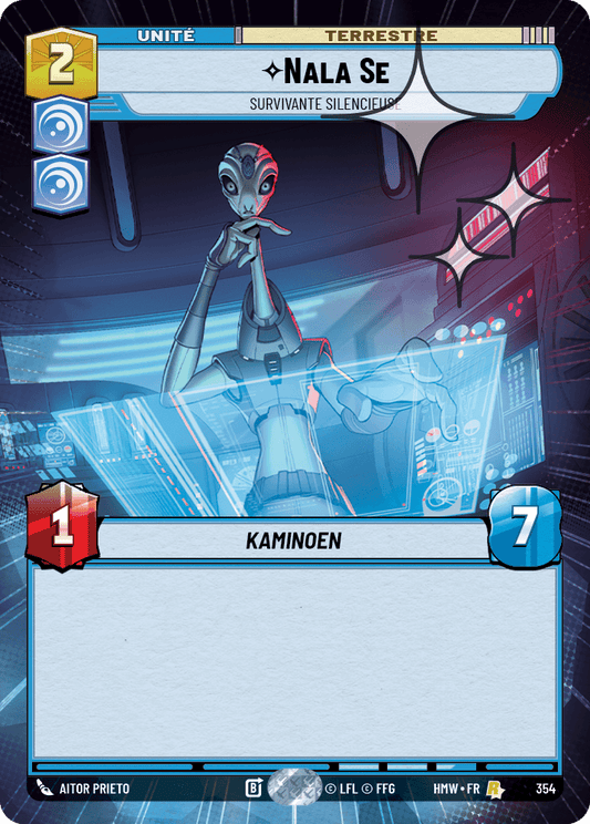 Nala Se, Survivante Silencieuse - XHMW-592 - Hyperspace Foil - recto Français