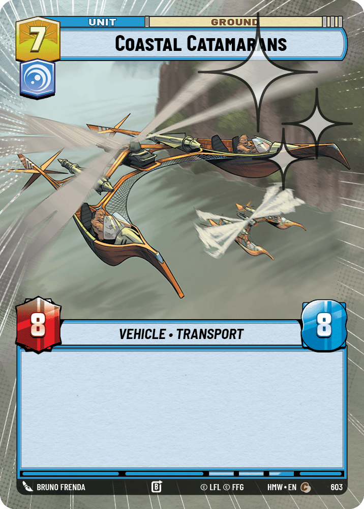 Catamarans Côtiers - XHMW-603 - Hyperspace Foil - recto Anglais