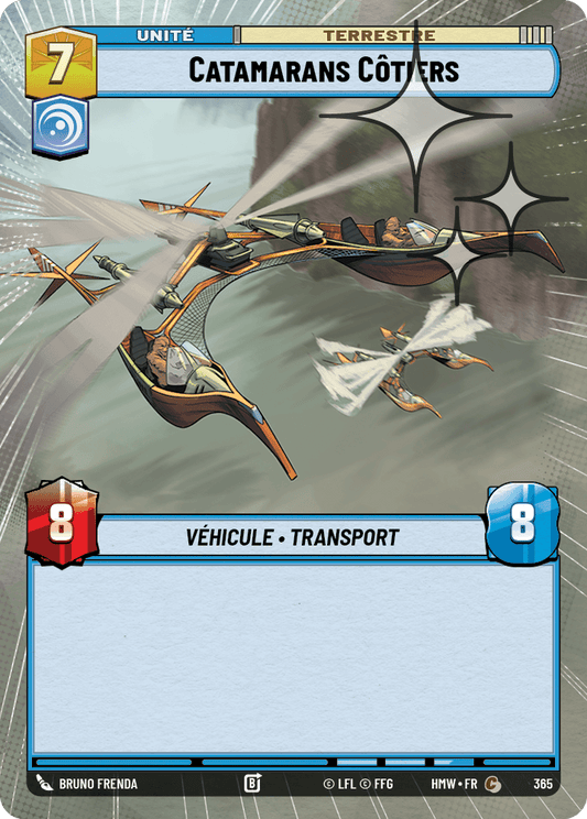 Catamarans Côtiers - XHMW-603 - Hyperspace Foil - recto Français