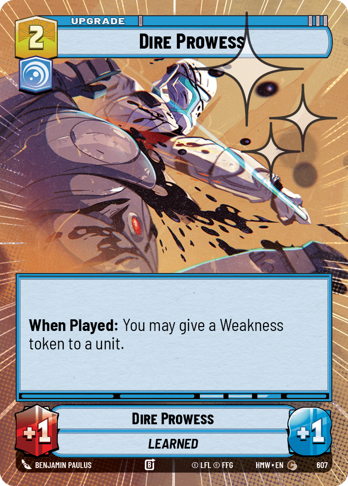 Habileté Redoutable - XHMW-607 - Hyperspace Foil - recto Anglais