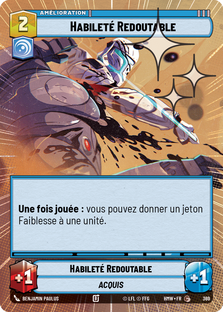 Habileté Redoutable - XHMW-607 - Hyperspace Foil - recto Français