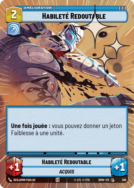 Habileté Redoutable - XHMW-607 - Hyperspace Foil - recto Français