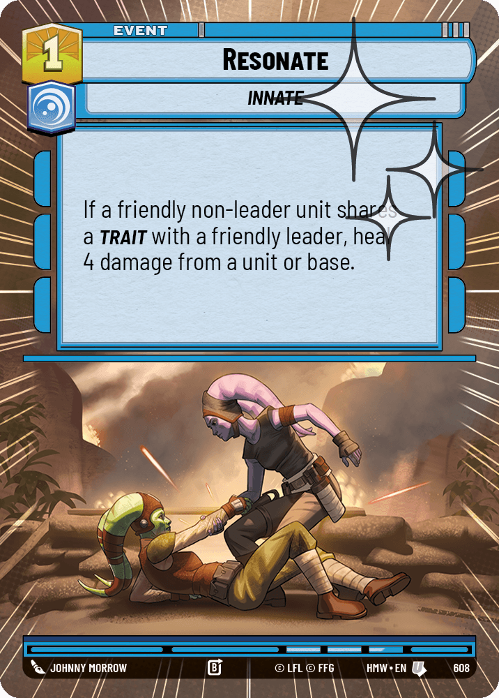 Entrer en Résonance - XHMW-608 - Hyperspace Foil - recto Anglais