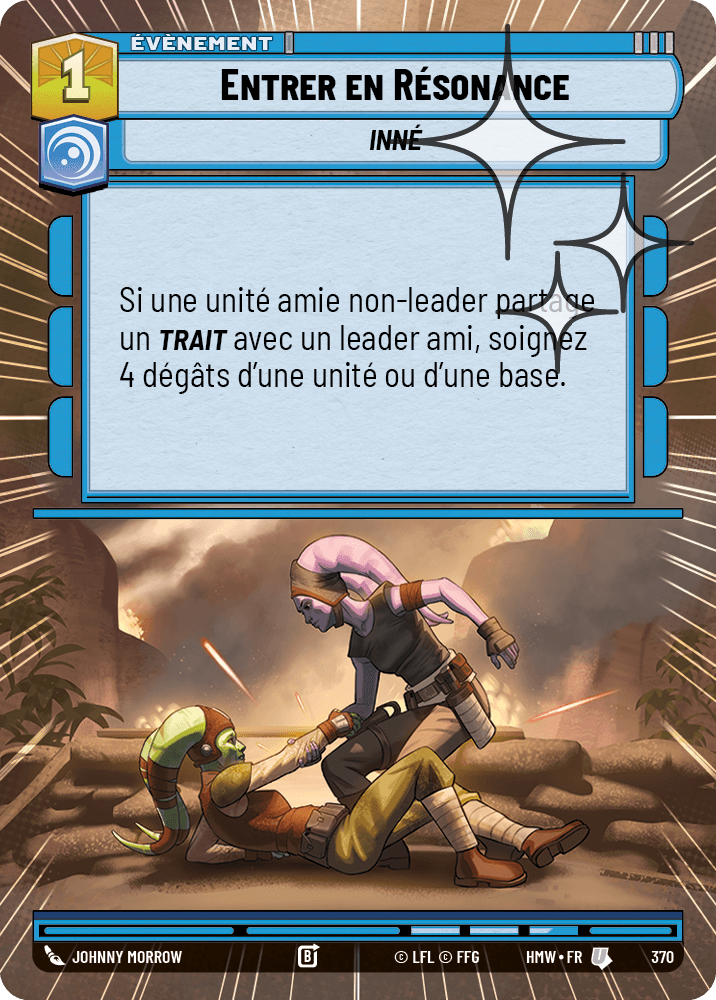 Entrer en Résonance - XHMW-608 - Hyperspace Foil - recto Français