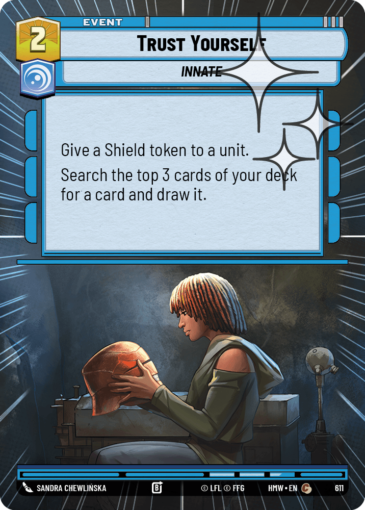 Crois en Toi - XHMW-611 - Hyperspace Foil - recto Anglais