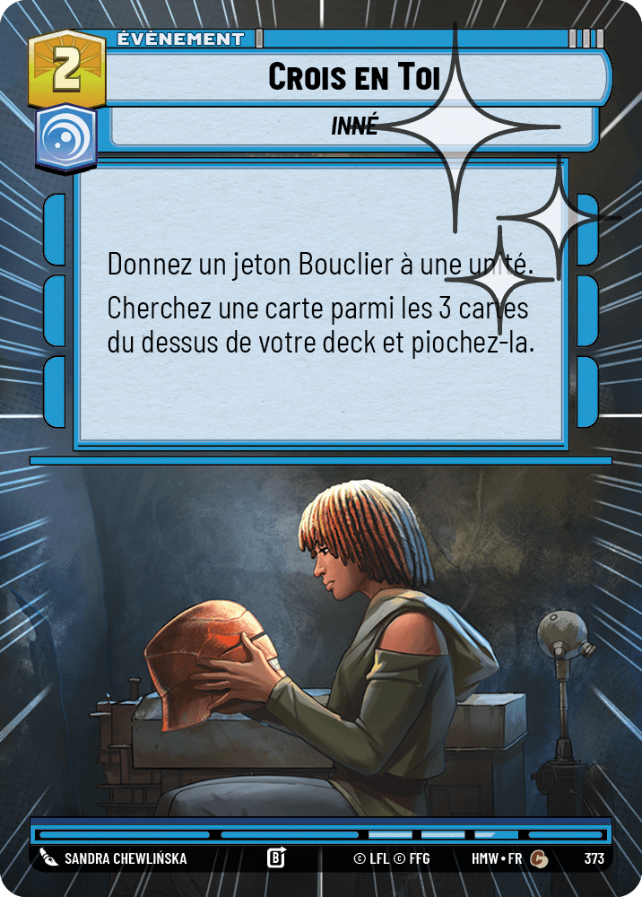 Crois en Toi - XHMW-611 - Hyperspace Foil - recto Français