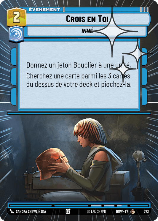 Crois en Toi - XHMW-611 - Hyperspace Foil - recto Français