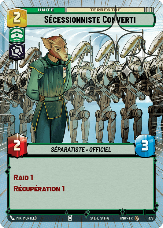 Sécessionniste Converti - XHMW-616 - Hyperspace Foil - recto Français