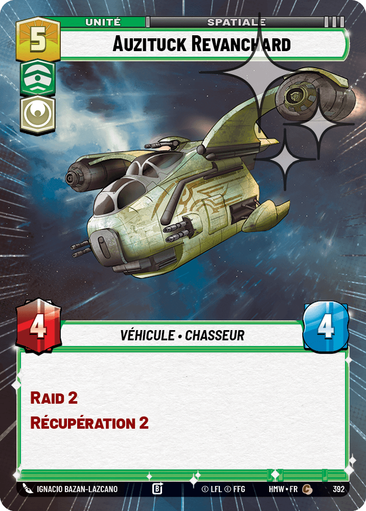 Auzituck Revanchard - XHMW-630 - Hyperspace Foil - recto Français