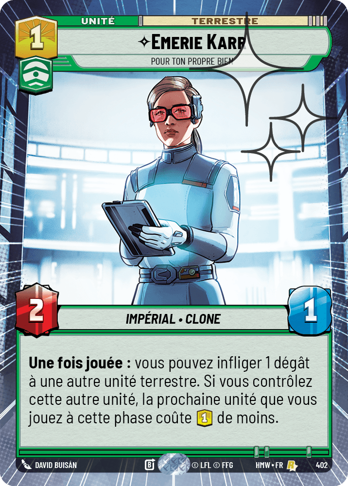 Emerie Karr, Pour Ton Propre Bien - XHMW-640 - Hyperspace Foil - recto Français