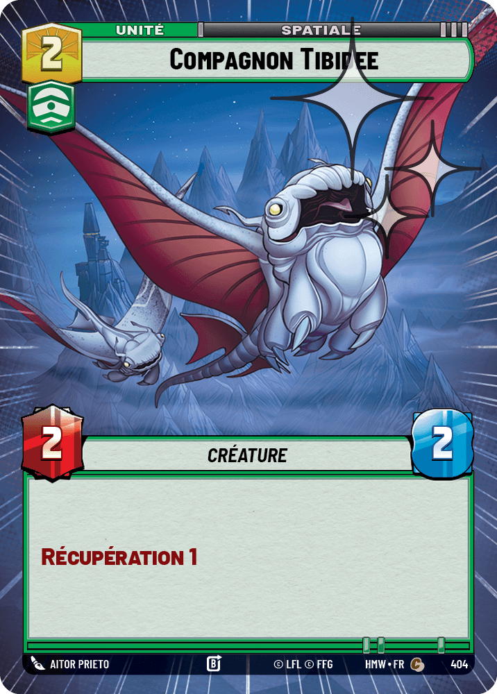 Compagnon Tibidee - XHMW-642 - Hyperspace Foil - recto Français