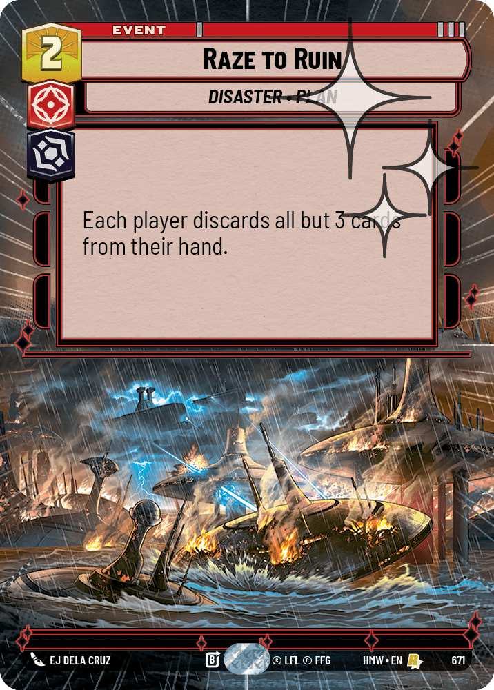 Tout Détruire - XHMW-671 - Hyperspace Foil - recto Anglais
