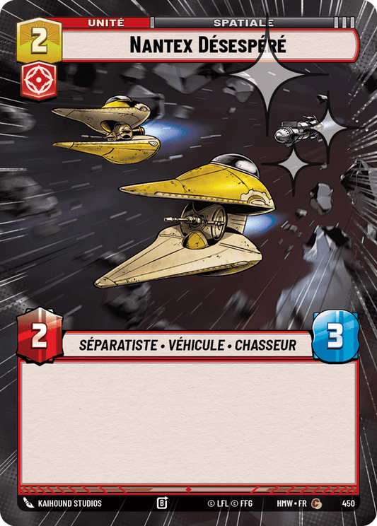Nantex Désespéré - XHMW-688 - Hyperspace Foil - recto Français