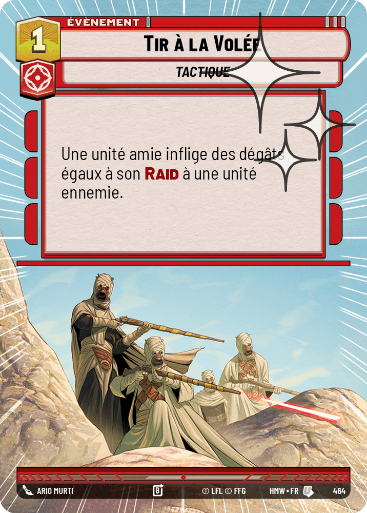 Tir à la Volée - XHMW-702 - Hyperspace Foil - recto Français