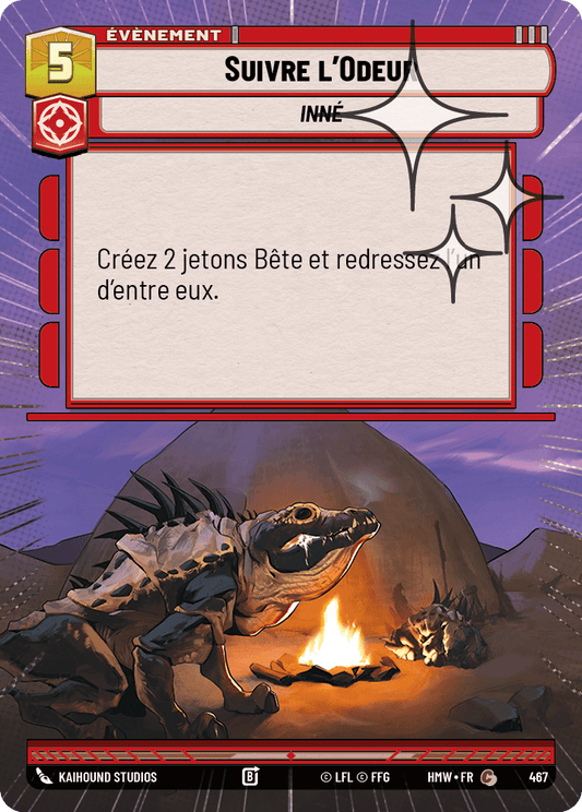 Suivre l'Odeur - XHMW-705 - Hyperspace Foil - recto Français