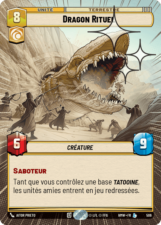 Dragon Rituel - XHMW-744 - Hyperspace Foil - recto Français