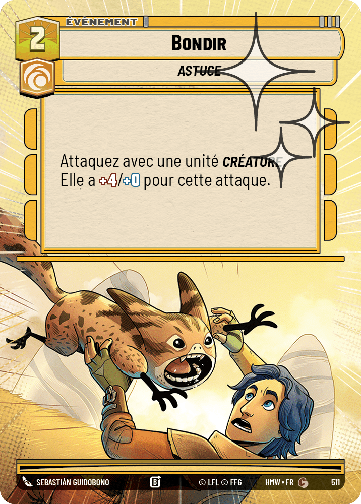 Bondir - XHMW-749 - Hyperspace Foil - recto Français