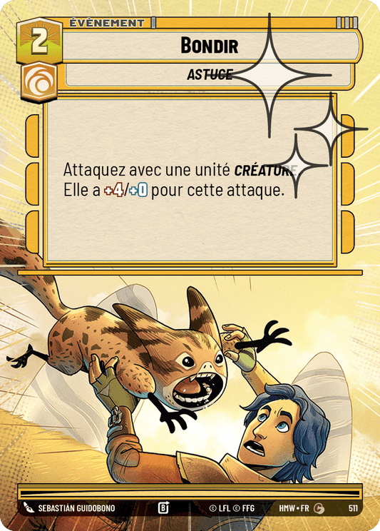 Bondir - XHMW-749 - Hyperspace Foil - recto Français