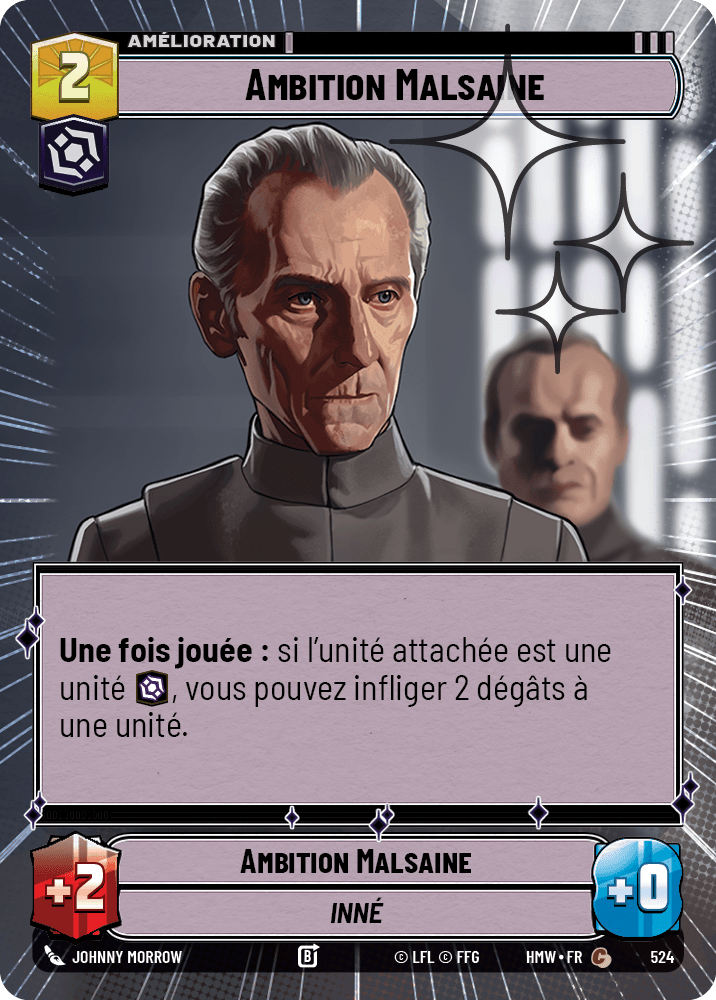 Ambition Malsaine - XHMW-762 - Hyperspace Foil - recto Français