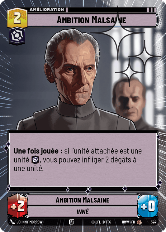 Ambition Malsaine - XHMW-762 - Hyperspace Foil - recto Français