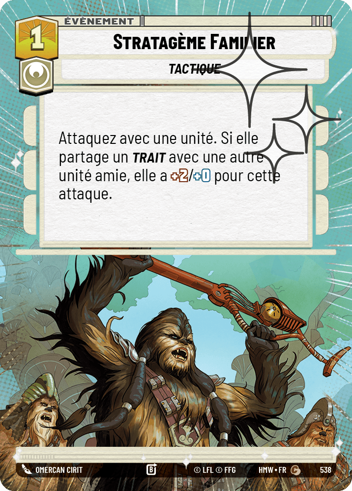 Stratagème Familier - XHMW-776 - Hyperspace Foil - recto Français