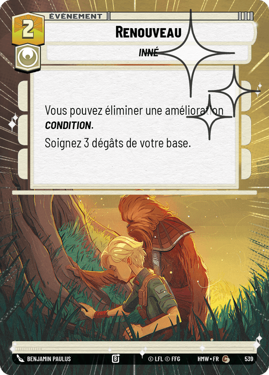 Renouveau - XHMW-777 - Hyperspace Foil - recto Français