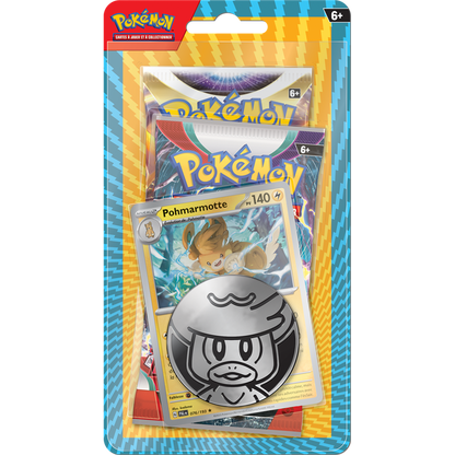 Pokémon : Pack 2 Boosters Pohmarmotte - EV01 & EB09