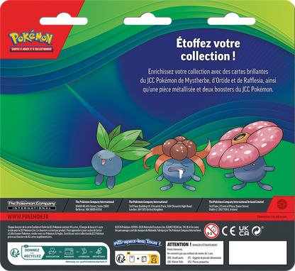 Pokémon - Pack 2 Boosters - Mystherbe, Ortide & Rafflesia