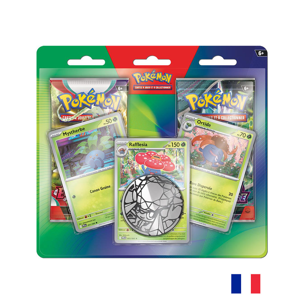 Pokémon - Pack 2 Boosters - Mystherbe, Ortide & Rafflesia