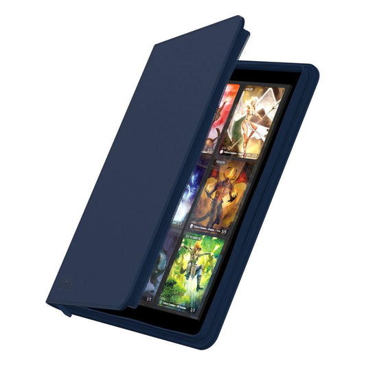 Ultimate Guard - Album Portfolio A4 18-Pocket Zipfolio Xenoskin 360 - Bleu