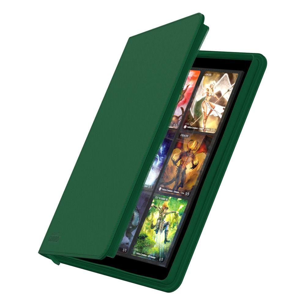 Ultimate Guard - Album Portfolio A4 18-Pocket Zipfolio Xenoskin 360 - Vert