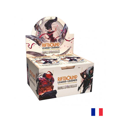 Boite de 24 Boosters - Riftbound League of Legends TCG : Armes Spirituelles FR (Précommande sortie le 24.07.26) (Arrivage Prévu le 29.07.26)