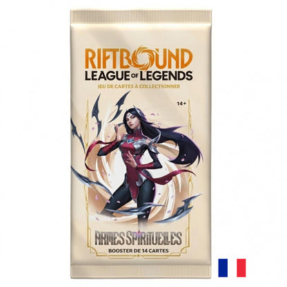 Boite de 24 Boosters - Riftbound League of Legends TCG : Armes Spirituelles FR (Précommande sortie le 24.07.26) (Arrivage Prévu le 29.07.26)