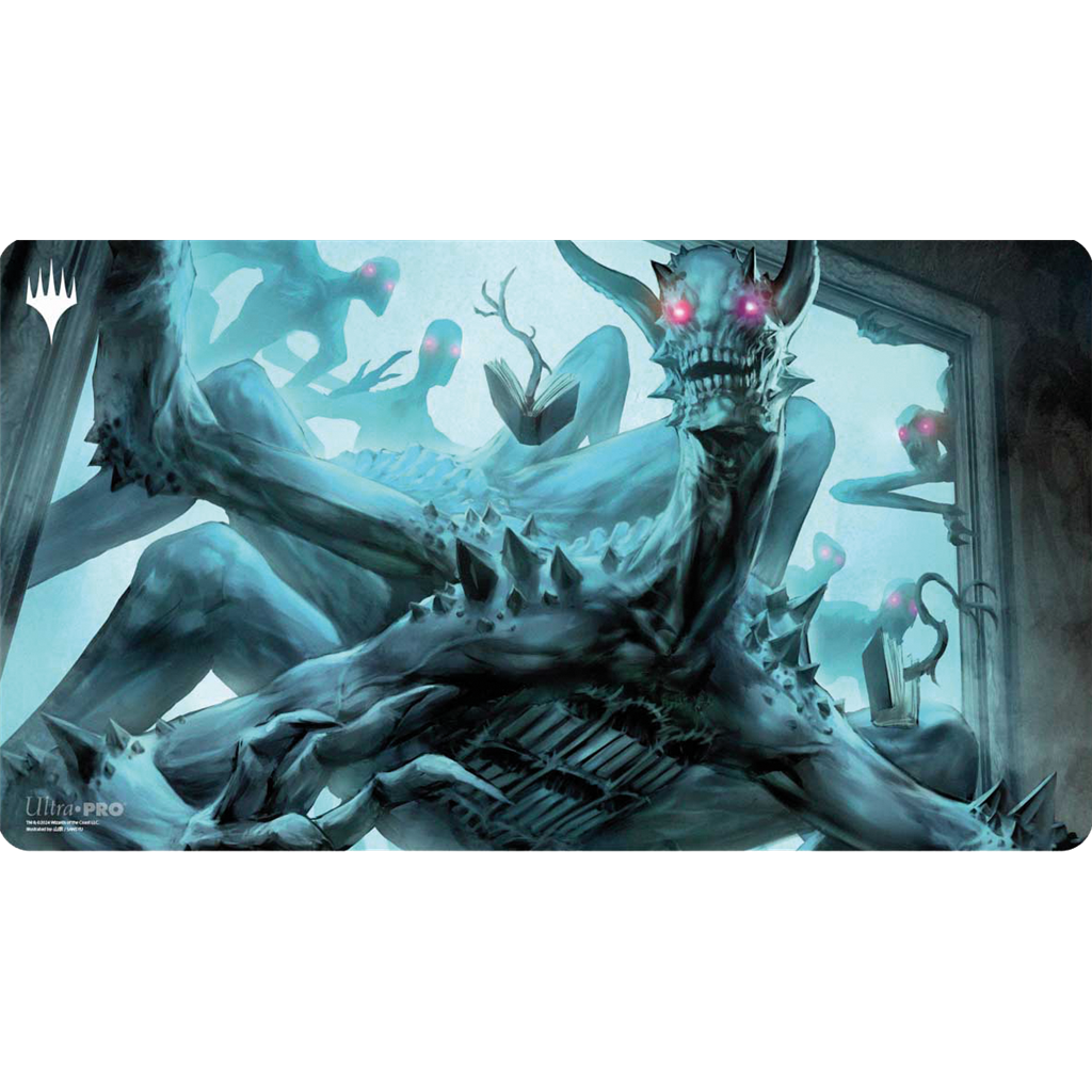 MTG : Duskmourn Playmat Mythic Cycle Blue