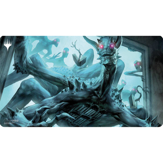 MTG : Duskmourn Playmat Mythic Cycle Blue