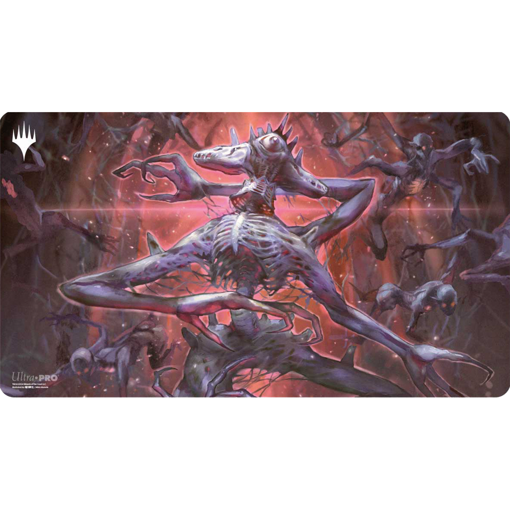 MTG : Duskmourn Playmat Mythic Cycle Black