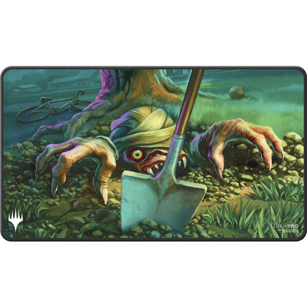 MTG : Duskmourn Black Stitched Playmat Sp. Guest 1