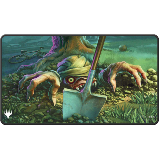 MTG : Duskmourn Black Stitched Playmat Sp. Guest 1