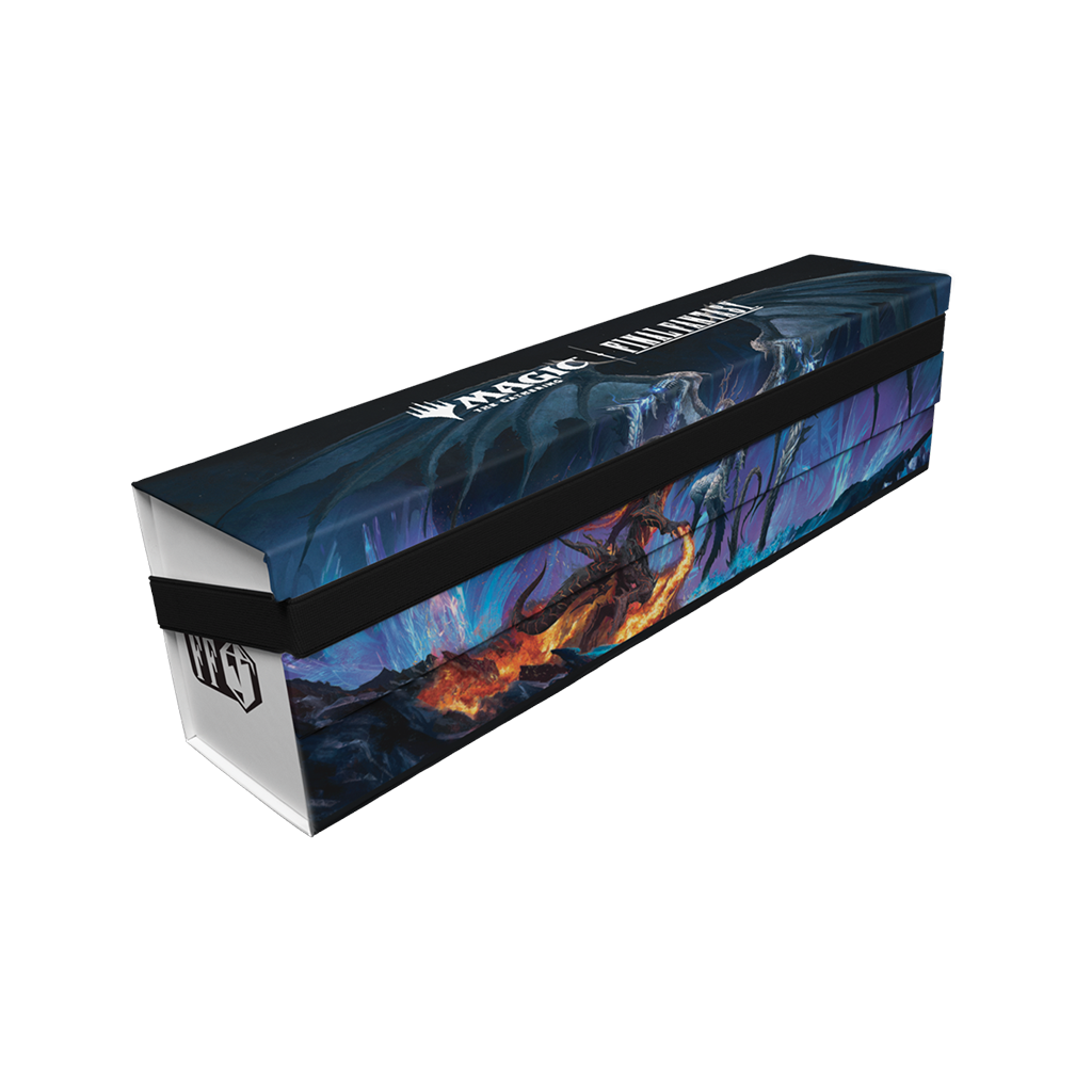 Magic: The Gathering®—FINAL FANTASY™ Bahamut and Ifrit 500+ Flat Pack Storage Box