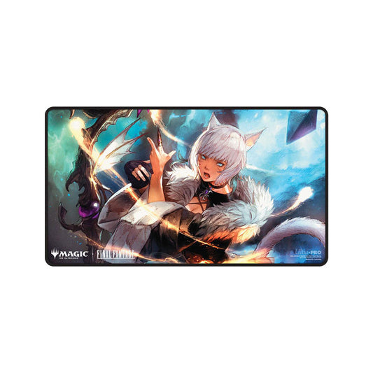 Magic: The Gathering®—FINAL FANTASY™ Y'shtola Rhul Black Stitched Playmat