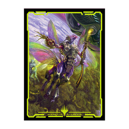 Edge of Eternities World Shaper 100ct Deck Protector Sleeves Standard in Clear Box for Magic: The Gathering