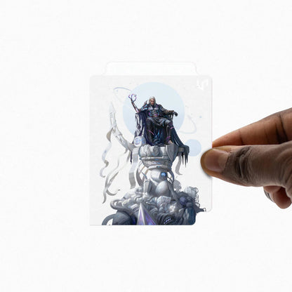 Edge of Eternities Tezzeret, Cruel Captain 100ct Deck Protector Sleeves Standard in Clear Box for Magic: The Gathering