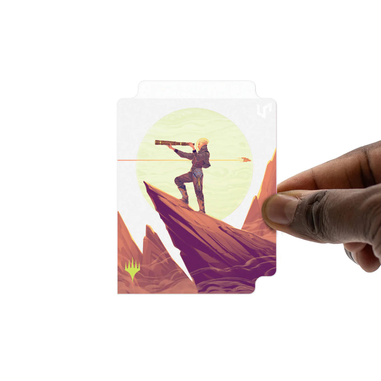 Edge of Eternities Sami, Wildcat Captain 100ct Deck Protector Sleeves Standard in Clear Box for Magic: The Gathering