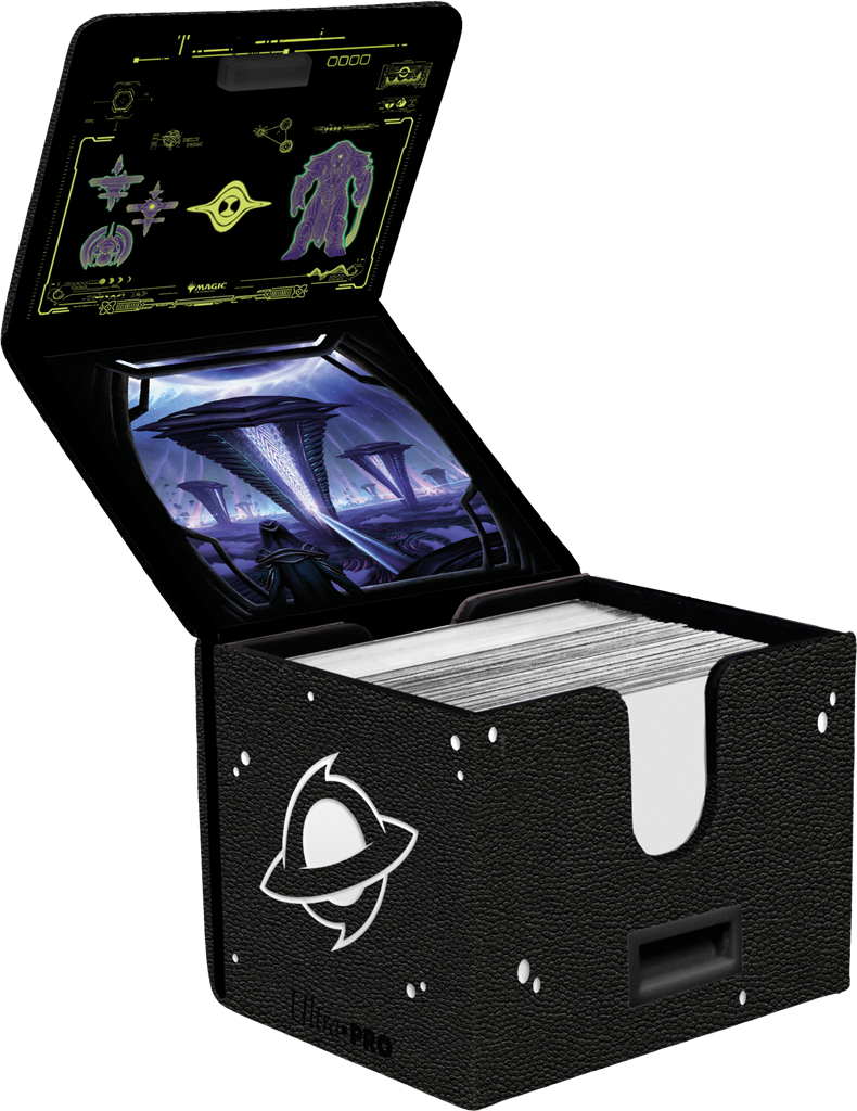 Edge of Eternities Susur Secundi, Void Altar Alcove Edge Deck Box - Magic: The Gathering
