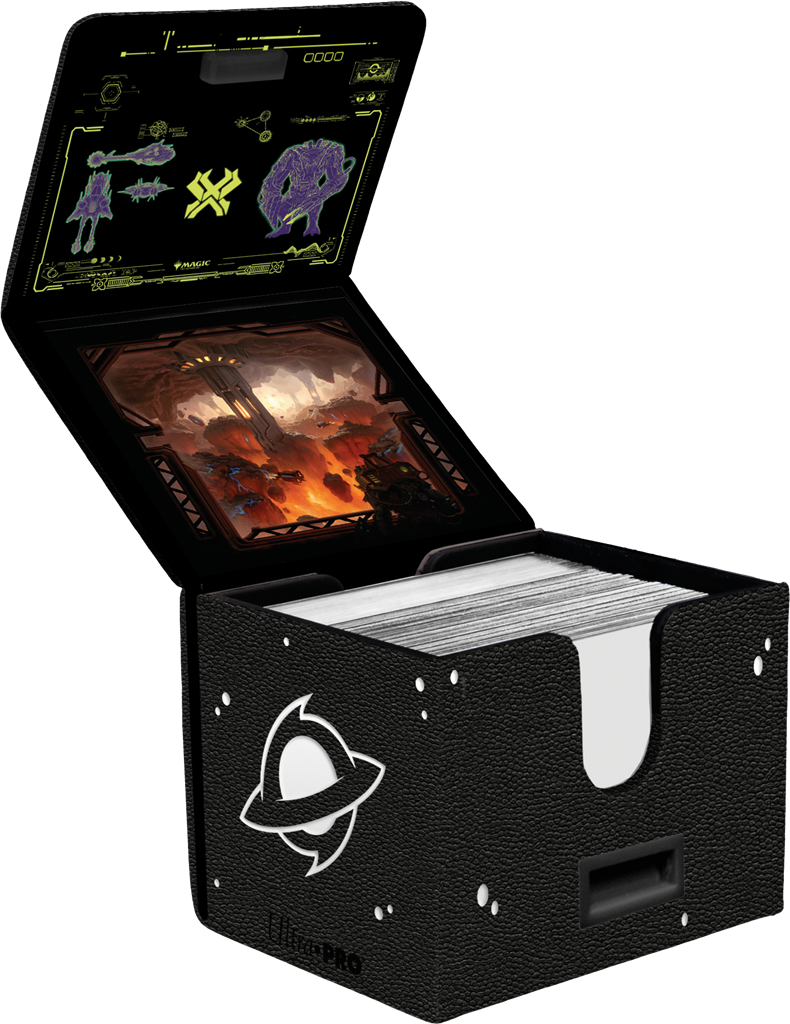 Edge of Eternities Kavaron, Memorial World Alcove Edge Deck Box - Magic: The Gathering