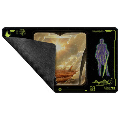 Edge of Eternities Adagia, Windswept Bastion Holofoil Playmat - Magic: The Gathering