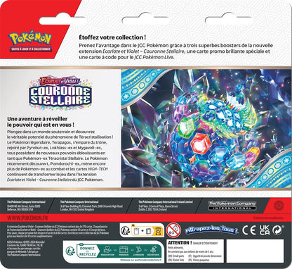 Pokémon : Tri-Pack Latias - EV07 Couronne Stellaire