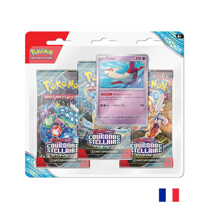 Pokémon : Tri-Pack Latias - EV07 Couronne Stellaire