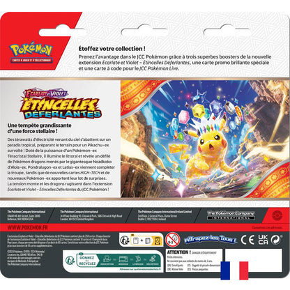 Pokémon : Tri-Pack Maraiste - EV08 Étincelles Déferlantes