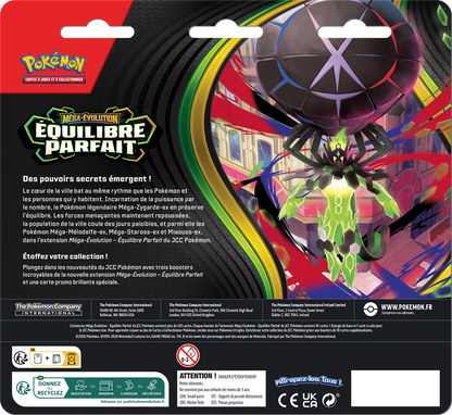 Pokémon - Pack 3 Boosters Germignon - ME03 Équilibre Parfait